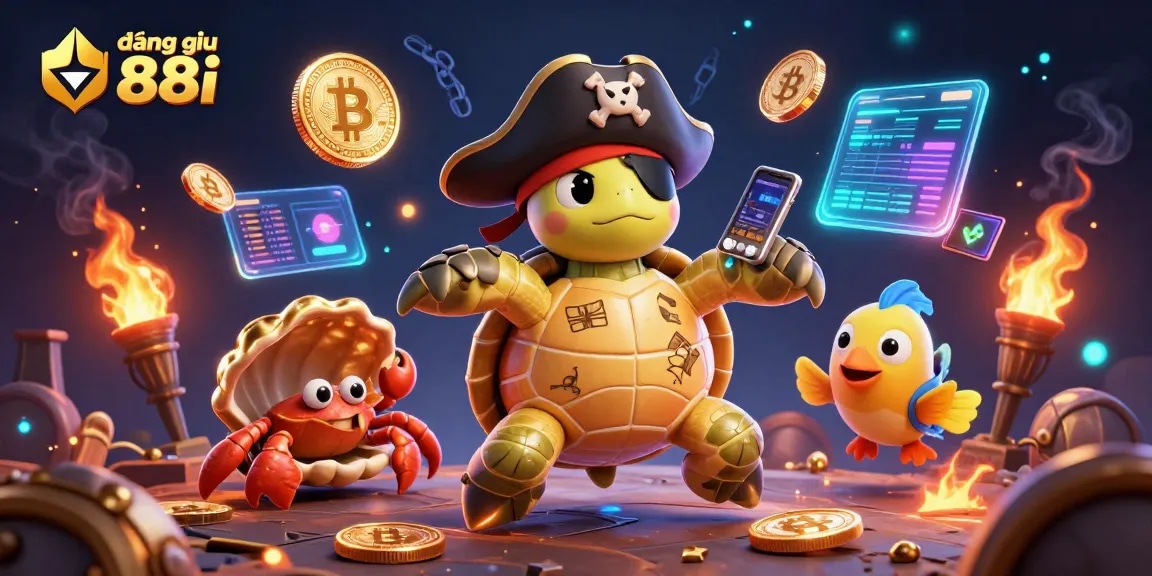 Engage in thrilling gaming adventures at đăng nhập 88i with vibrant underwater characters and treasure.